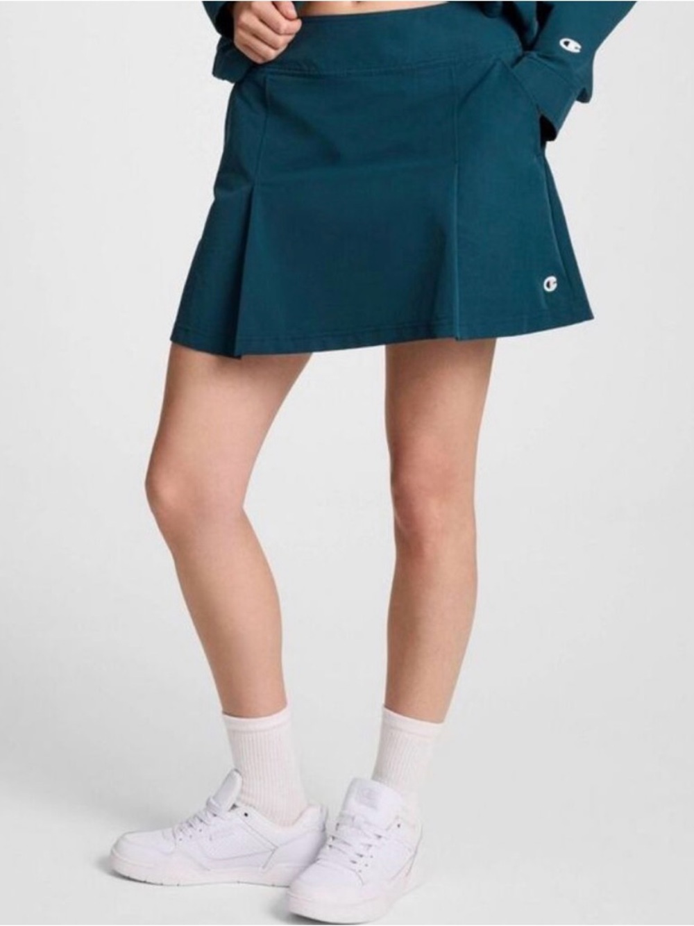 NWT Champion Pleated Teal Skort Size 6